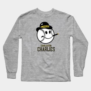 Defunct Charleston Charlies Baseball 1971 Long Sleeve T-Shirt